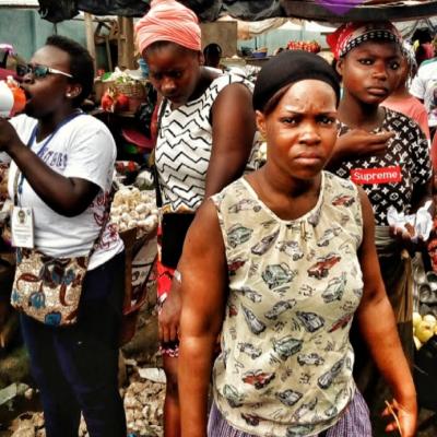 Campagne de sensibilisation au grand marché d'Abobo